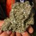 Room Decoration Natural Pyrite Crystal Cluster Irregular Stone Rock Sample Reiki Home Decoration Raw Crystals Specimen (Size : 150-200g)