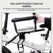 Front Mounted Child Bicycle Seat with Handrail, Seat Belt, and Pedal | Up to 100 lbs | Easy Installation Tools - Buy Online on GoSupps.com