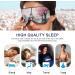 Magic Tape Sleep Mask - Eiffel Tower Eye Mask for Travel & Sleep | Soft Breathable Adjustable Light Blocking for Men & Women - Buy Online on GoSupps.com