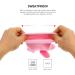 FRCOLOR 1 Set Moisturizing Gel Socks Gloves Hard Feet Rough Heel Hand Socks Gloves Set Full Finger Softening Gloves for Women Ladies Pink - Buy Online on GoSupps.com