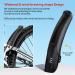 Universal Mountain Bike Fender Set - Rear + Front Mud Guard for MTB Bicycle | 14.37 Length x 3.15 Width - Buy Online on GoSupps.com