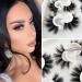 Luxurious Losha Lashes: 6 Pairs 20mm Fluffy False Eyelashes for Women - Dramatic Faux Mink Strip 5D Lashes Pack for Gorgeous Eye Makeup - Buy Online on GoSupps.com