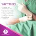 Dynarex Latex Surgical Gloves Size 8.5 - 50 Pairs, Powder-Free, Sterile for Medical & Veterinary Use - Buy Online on GoSupps.com