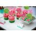Set of 25 JeVenis Glitter Watermelon Cupcake Topper Watermelon One Cupcake Topper Baby Girl First Birthday Cupcake Topper - Buy Online on GoSupps.com