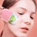 FOMIYES Kids Toy Beauty Face Ice Roller & Ice Cube Tray - Cool Facial Massage for Kids | Silicone Pink Ice Face Roller - Buy Online on GoSupps.com