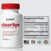 Lysine Capsules for Mouth and Lip Health - Natural Immune Booster with L-Lysine and Vitamin C - Clearlips 60 Capsules - Buy Online on GoSupps.com