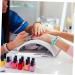 DOITOOL 3 Sets Manicure Extension Set Nail Extension Tips Nail Extension Forms Nail Forms Nails Kits Professional Nail Silk Nail Pen Salon Nail Art Tool Polish Kit Lengthen Extend Abs - Buy Online on GoSupps.com