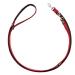 HUNTER NEOPRENE Adjustable dog leash 2.0 x 200 cm red/black 2.0 x 200 cm red/black