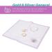 CATIFLIN 3pcs Large Jewelry Cleaning Cloth Set - 100% Cotton Polishing Cloth for Gold, Silver, and Platinum (Purple, 10x12) - Ultimate Jewelry Care Solution - Buy Online on GoSupps.com