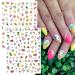 TailaiMei Summer Nail Decals Stickers - Self-Adhesive DIY Nail Art Decorations (12 Sheets) - Buy Online on GoSupps.com