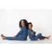 DreamBuy Ribbed Pyjama/Tracksuit/Loungewear Unisex Kids | 20 Colours | Boys Girls Baby Clothes Pyjamas | Women Men | 7-8 Years | Blue - Buy Online on GoSupps.com