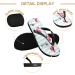 Mnsruu French Dog Balloon Stripes Flip Flops & Slippers - XX-Large Travel & Home Comfort for Men & Women - Buy Online on GoSupps.com