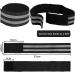VMUGGA 8-Piece Reflective Tape Set | Elastic Safety Straps & Bracelets for Jogging Cycling & Outdoor Activities - Buy Online on GoSupps.com