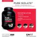 Eafit Pure Isolates Red Fruits 750g - Low Sugar & Fat Protein Powder for Muscle Building - 6.9g BCAA - Athlete Approved - Anti-Doping Certified - Gourmet Flavors - French Brand - Buy Online on GoSupps.com