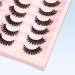 Naturally Thick Eyelashes 20 Pairs/2 Styles Mixed Fake Eyelashes Handmade + Reusable Soft Curl + Not Easy to Deform 3D Effect for Daily Life Weddings Pink - Buy Online on GoSupps.com