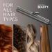 Cortex Beauty AirGlider - 2-in-1 Cool Air Flat Iron & Curler in Gray Rose Gold | International Shipping Available - Buy Online on GoSupps.com