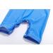 BONVERANO Baby Boys Swimsuit | Toddler Bathing Suit UPF 50+ Sun Protection | Short-Sleeve Zipper One Piece Swimwear | 2-3 Years Blue Pocket - Buy Online on GoSupps.com