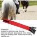 Tail Bag with Fringe Horse Tail Protector Guard Nonwoven Fabric Waterproof Breathable Horse Tail Bag (Red) - Buy Online on GoSupps.com