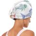 Rainbow Fishes Hair Towel 2 Pack - Super Absorbent Quick Dry Turbans for Women & Girls | Hair Drying Towels with Button Wrap - Buy Online on GoSupps.com