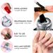 HERBENJOY Builder Gels 5 In 1 Nail Extension Gel 15ml Pink Strengthening Gel Base Gel Color Gel Nail Polish Foundation Gel Rhinestones Glue Gel For Nail Art (05 Clear) - Buy Online on GoSupps.com