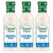 Walden Farms Original Cream Coffee Creamer, 12 oz. Bottle, Fresh Flavored Non-Dairy Milk Substitute, Natural and Liquid, Gluten Free and 0g Net Carbs, Vegan Friendly, 3 Pack Bottles 0.51 Fl Oz (Pack of 3)
