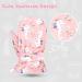 Baby Toddler Waterproof Fleece-Lined Mittens | Pink Seahorse Design | Ages 3M-5T - Buy Online on GoSupps.com