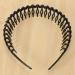 TAVIS TAVIS(R) Plastic Teeth Comb Hairband Hair Hoop Headband Black for Woman - Buy Online on GoSupps.com