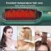 Negative Ion Hair Straightener Styling Comb 2 in 1 Hair Straightener Brush and Curler Portable Electric Straightening Comb Heated Hair Brush with 5 Temp (White) - Buy Online on GoSupps.com