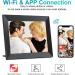 Frameo 10.1 Inch WiFi Digital Picture Frame | 1280x800P IPS Touch Screen | 16GB Storage | Video Clips & Slide Show | Instant Photo Sharing via Free APP - Buy Online on GoSupps.com