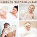 LiFann Leeffa 2-in-1 Soft Loofah & Washcloth - Exfoliating Bath Sponge for Smooth Skin | Gently Scrubs Dead Skin Perfect Shower Scrubber - Buy Online on GoSupps.com