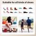 6 Pairs Forefoot Cushions - Women's Invisible Cotton Toe Socks for Pain Relief | Soft Midfoot Pad in Black & Skin Color - Buy Online on GoSupps.com