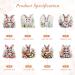 24 PCS Easter Cupcake Topper Easter Cake Decorations with Rabbit Bunny Eggs Basket Carrot Flower for Spring Decor Baby Shower Easter Party Decorations Supplies - Buy Online on GoSupps.com