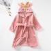 Uiflqxx 3D Animal Baby Bathrobe - Soft Flannel Hooded Towels for 2-3 Years - Personalized Baby Gifts & Nightwear - Buy Online on GoSupps.com