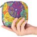 Women s Band Storage Bag & Menstrual Cup Pocket - High Capacity Makeup Organizer in Lemon Pattern for Travel - Buy Online on GoSupps.com