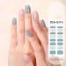 Semi Cured Gel Nail Stickers Set Natural Gloss Gel Nail Strips | Full Nail Wraps for Women Nails Art Fingernail Manicure Stickers Long Lasting Easy to Apply Adhesion - Buy Online on GoSupps.com