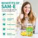 Pack of 2 SAM-e Gummies Sugar Free 1600mg SAM e Supplement with L-Tyrosine Vitamin B Complex & NAC CoQ10 Pineapple Flavor 120 Count 120 Count (Pack of 1) - Buy Online on GoSupps.com