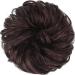 Fine Hair Part with Rubber Band - Synthetic Hair Extensions for Women & Girls | Black Cherry 38g | Dutt Hair Tie & Ponytail Accessory - Buy Online on GoSupps.com