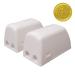 Dreambaby Dual Fit Outlet Plug Cover - Model L907 - Electrical Socket Guard for Standard and Decora  White  2 Count (Pack of 1) - Buy Online on GoSupps.com