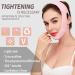 Facial Slimming Strap V Line Face Mask Double Chin Reducer Neck Lift Bandage Pink - Buy Online on GoSupps.com