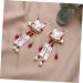 SOESFOUFU 1 Pair Fox Tassel Clip Tassel Drop Barrette Chinese Tassel Hair Clips Animal Hair Clip Tassel Barrette Chinese Hair Accessories Chinese Tassel Hairpin Tassel Hairpin - Buy Online on GoSupps.com