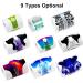 Coniya 100 Nail Form Stickers - Butterfly Shape Nail Art Extensions for Acrylic & UV Gel - Multi-Color Adhesive Tools with Instructions - Buy Online on GoSupps.com