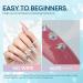 Modelones 5ml Nail Rhinestone Glue Gel - Strong Adhesive for Nail Gems, Diamonds, and Stones | No Wipe, Dual-Use Brush Included - Buy Online on GoSupps.com