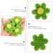 NUOBESTY 20 Pcs Diy Accessories Hair Clip Tiara Hair Pin Knitted Flowers Diy Brooch Flower To Weave Headband - Buy Online on GoSupps.com