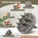 Scalp Massage Brush & Shampoo Hair Brush - Stimulate Hair Growth with Silicone Ridge Care for Wet & Dry Use - Buy Online on GoSupps.com