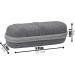 Khanka Electric Toothbrush Travel Case with 2 Pack Toothpaste Cap - Compatible with Philips and Oral-B - Black - Buy Online on GoSupps.com
