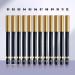 Set of 12 eyeliner pencils - Vibrant and shimmering eyeliner pencils - 12 colors - Eye pencil - Sparkling cosmetic pencils for makeup artists - Men and women - Buy Online on GoSupps.com