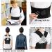 Adjustable Posture Corrector for Men and Women - XL Black Back Brace for Shoulder and Spine Pain Relief - Buy Online on GoSupps.com
