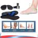 Voitead Plantar Fasciitis Insoles for Women (Black, Size 4.5-7) - Arch Support Orthotic Inserts for Flat Feet & Heel Pain - Gel Orthotics for Work Boots - Buy Online on GoSupps.com