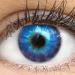 Buy Glamlens Cagliari Blue Colored Contact Lenses - Monthly Soft Hydrogel - 2 Pieces + Lens Container - Natural Blue Color -1.50 Diopters 8.6mm - Buy Online on GoSupps.com