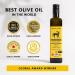 Terra Delyssa First Cold Pressed Extra Virgin Olive Oil Single Sourced 500 ML Dark Glass Bottle (17 fl. oz) - 1 Pack Certified Kosher. Non-GMO Naturally Rich in Antioxidants and Polyphenols - Buy Online on GoSupps.com